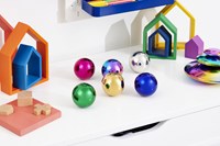 TickiT sensorisches Spielzeug reflektierende Farbmystery-Bälle multicolor-2