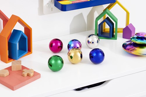 TickiT sensorisches Spielzeug reflektierende Farbmystery-Bälle multicolor-2
