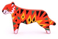 Bajo Tierfigur Tiger - Lernspielzeug aus Karton
