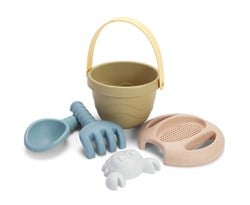 Dantoy Bio Strandspielzeug - 5-teiliges nachhaltiges Sandset