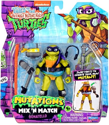 TMNT MIX N MATCH BASIC TURTLES FIGURE - DONATELLO