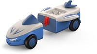 Toddys Spielzeugauto Mike Moby mit beweglicher Figur und Rückziehmotor-3