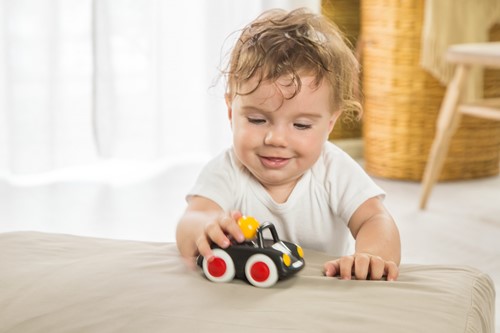 Tolo Spielzeug Sportwagen - schwarzes Cabrio Auto für Kinder-3