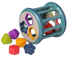 Tolo Bio rollender Formsortierer nachhaltiges Babyspielzeug Lernspielzeug