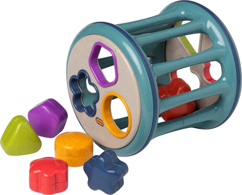 Tolo Bio rollender Formsortierer nachhaltiges Babyspielzeug Lernspielzeug