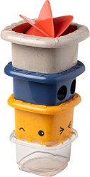 Tolo Bio Badespielzeug Stapelbecher 4 Stück