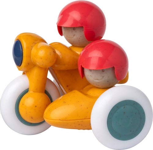 Tolo Bio Spielzeug Motorrad Seitenwagen - nachhaltiges Babyspielzeug ab 1 Jahr