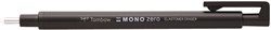 Tombow Radiergummi Präzision rund schwarz - nachfüllbarer Radierstift 2,3mm