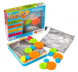 Tomy - Crankity Zahnrad-Puzzlespiel für Kinder und Familie