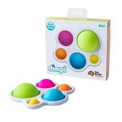 Tomy sensorisches Spielzeug Dimpl Manipulationsspiel Silikon Pop Kissen