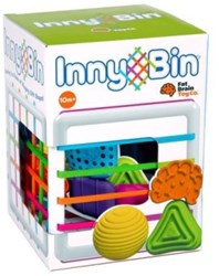 Tomy sensorischer Spielzeugwürfel - Fat Brain InnyBin Formen Würfel