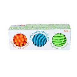 Tomy sensorisches Spielzeug - Fat Brain Sensory Rollers - 3 Silikonbälle