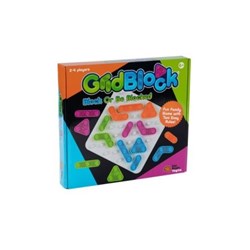 Tomy Gesellschaftsspiel GRIDBLOCK strategisches Brettspiel für Kinder
