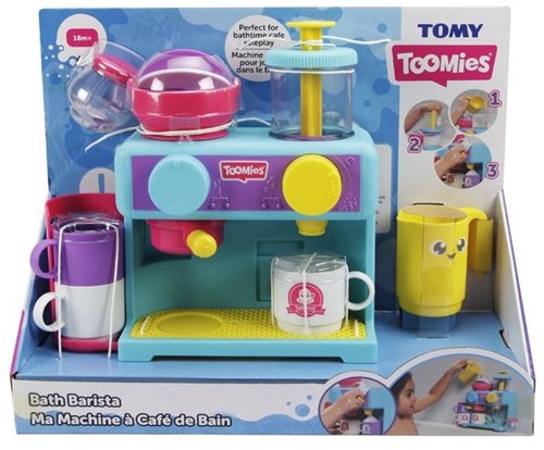 Tomy Badespielzeug Kaffeemaschine - Bad Barista Cappuccino Set