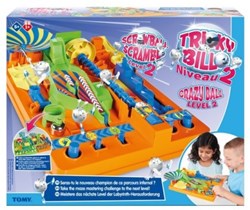 Tomy Spiel Tricky Bille Level 2 - Familienspiel Labyrinth für Kinder