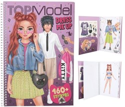 Depesche TOPModel Stickerbuch REBEL KITTY - kreatives Spielzeug