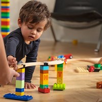 Toy2 Eisenbahn Adapter XL - 41 Stück - kompatibel mit Holzbahn & Duplo-3