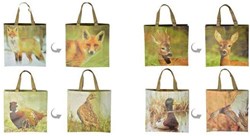 Esschert Design Einkaufstasche Tiermotiv wasserabweisend Polyester