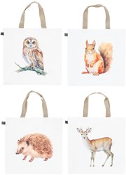 Esschert Design Einkaufstasche Waldtier Tiermotiv Polyester Tasche