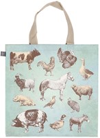 Esschert Design Einkaufstasche Bauernhoftiere Spielzeug Tasche bunt
