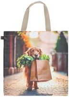 Esschert Design Einkaufstasche Hund buntes Spielzeug Zubehör