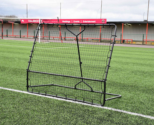 Precision Fußball Rebounder Pro zwei Winkel - großes Trainingsnetz