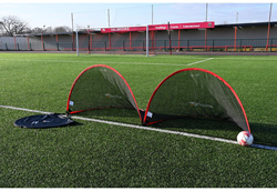 Precision Pop-up Fußballtore Set 180x110cm mit Tragetasche