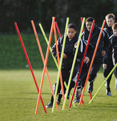 Precision Trainingsstangen Set - 12 Stück - 1,7m - Sportzubehör