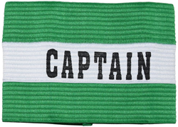 Precision Kapitänsbinde Junior grün - Sportarmband Captain