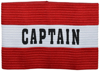 Precision Kapitänsbinde Junior - Sport Armband rot Polyester