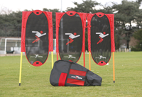 Precision Trainingspuppen Fußball Set - Freistoß Dummies 3 Stück