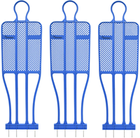 Precision Fußball Trainingsdummy blau Jugend - langlebige Trainingsfigur