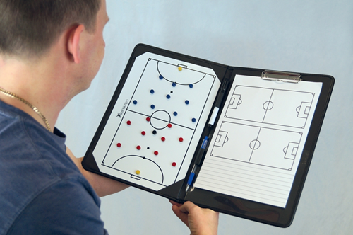 Präzisions-Pro-Futsal-Trainer-Taktik-Mappe 