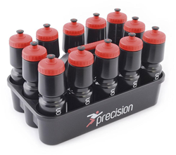 Precision Trinkflaschenhalter Sport 12 Wasserflaschen - Kunststoff - Schwarz
