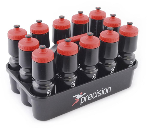 Precision Trinkflaschenhalter Sport 12 Wasserflaschen - Kunststoff - Schwarz