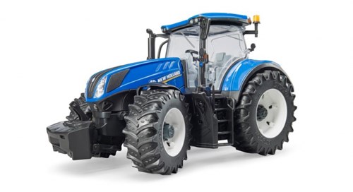 Bruder Traktor Spielzeug New Holland T7.315 blau Bauernhof-3
