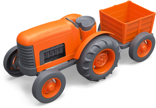 Green Toys Oranger Traktor