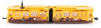 SIKU 1615, Straßenbahn, Metall/Kunststoff, Rot/Orange, Spielzeug für Kinder