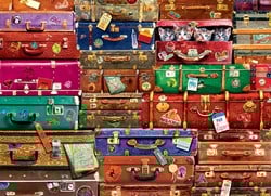 Eurographics puzzle Reisekoffer - 1000 Teile