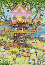 Grafika Puzzle Baumhaus - 1000 Teile Puzzle Spaß