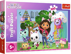 Trefl Puzzle Gabby's Dollhouse - 100 Teile - Kinderspielzeug