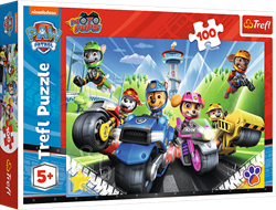 Trefl Trefl 100 – Paw Patrol auf dem Motorrad / Viacom PAW Patrol