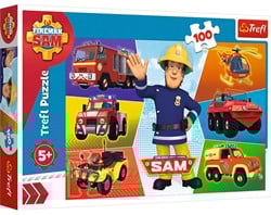 Trefl Trefl 100 - Sam's vehicles / Prism A&D Fireman Sam