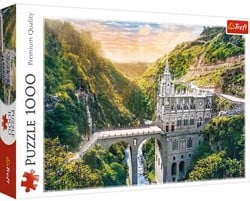 Trefl Puzzle 1000 Teile - Las Lajas Sanctuary Kolumbien Jigsaw