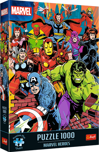 Trefl Trefl 1000 Premium Plus  - Marvel Heroes / Marvel Heroes_FSC Mix 70%