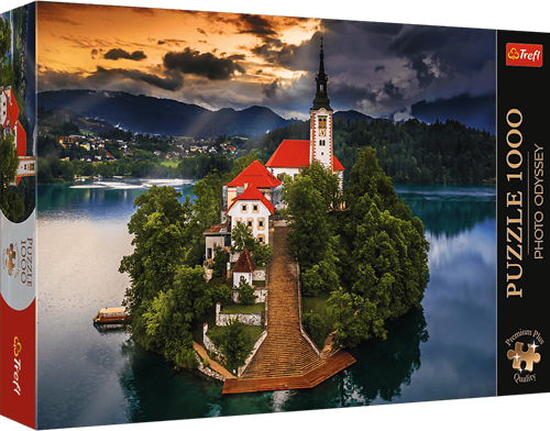 Trefl Foto-Odyssee: Bleder See, Slowenien - 1000 Teile