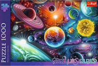 Trefl Puzzle Space Adventure 1000 Teile - bunte Weltraum-Puzzle