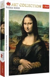 Trefl Puzzle Mona Lisa - 1000 Teile Kunst Puzzle