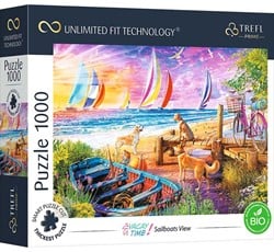 Trefl Puzzle 1000 Teile - Sailboats View - FSC Mix - Segelboot Motiv