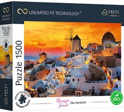Pz. Romantischer Sonnenuntergang: Santorini 1000 T.